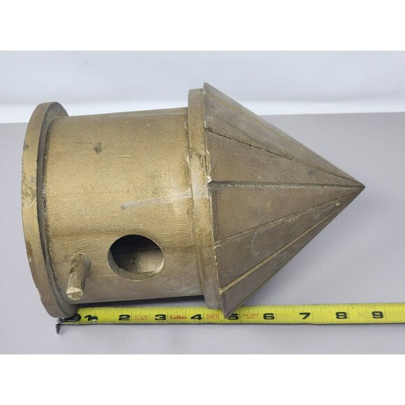 2 Rustic Handcrafted Wooden Birdhouse Round Wooden & General Store - Picture 10 of 13